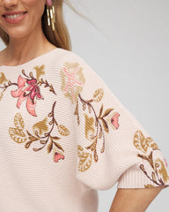 Multi Ribbed Combed Cotton Sweater