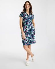 Blossom Zenergy® UPF Blooms Polo Dress