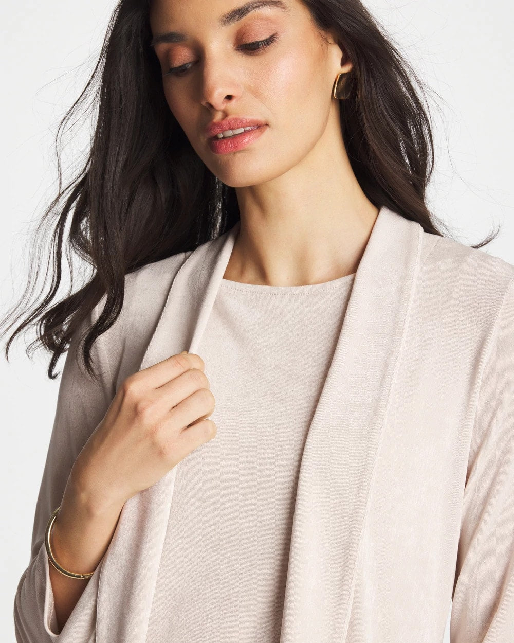 Smokey Taupe Travelers™ Classic Long Jacket