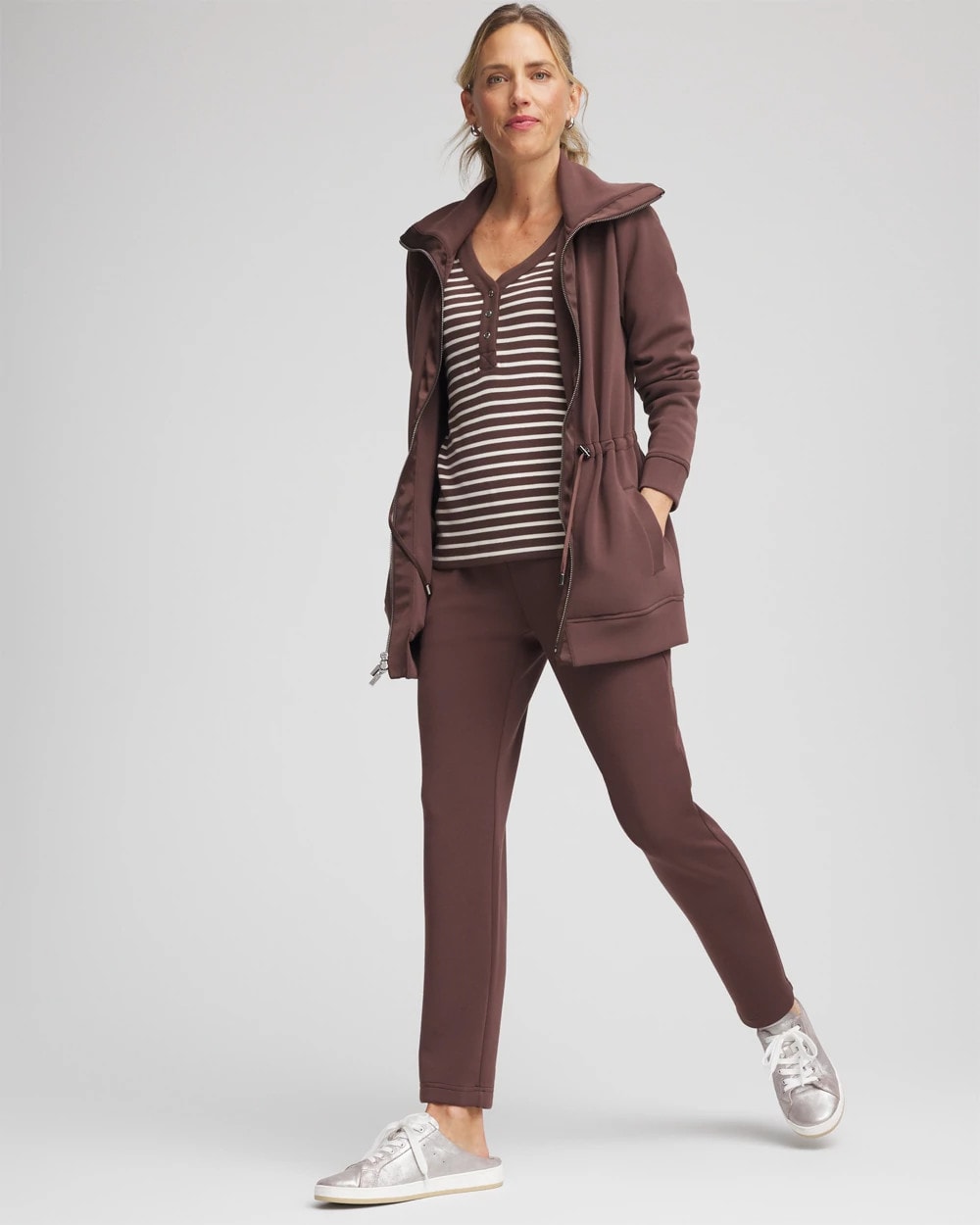 Espresso Zenergy® Cinch-Waist Jacket