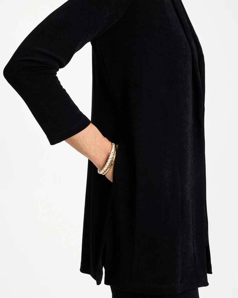 Travelers Black Travelers™ Classic Long Knit Jacket