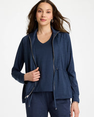 Passport Blue Zenergy® Cloud Mockneck Jacket