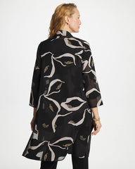 Travelers Black Travelers™ Collection Burnout Peace Lily Topper