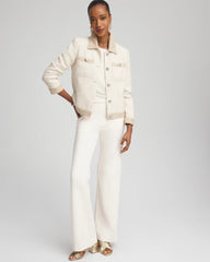 Neutral Tonal Neutral Tweed Jacket