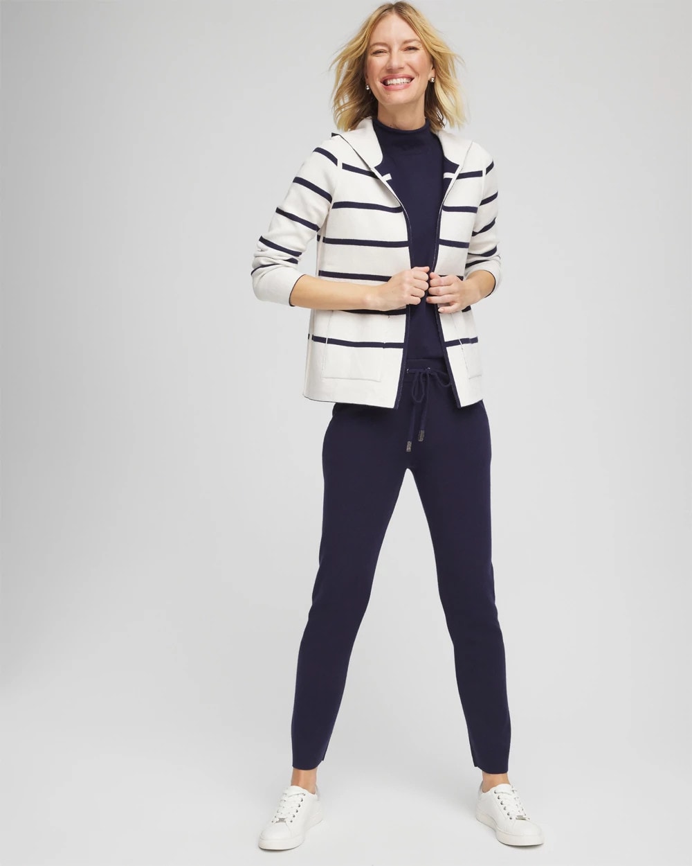 Passport Blue Zenergy® Luxe Tapered Ankle Pants