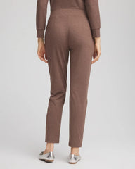 Walnut Zenergy® Cloud Satin Trim Pants
