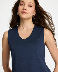 Passport Blue Zenergy® Cloud V-Neck Tank