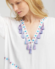 Alabaster Chico's Beach Swimsuit Cover-Up Dress
