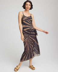 Black/Brown Gottex Desert Queen One Piece Swimsuit