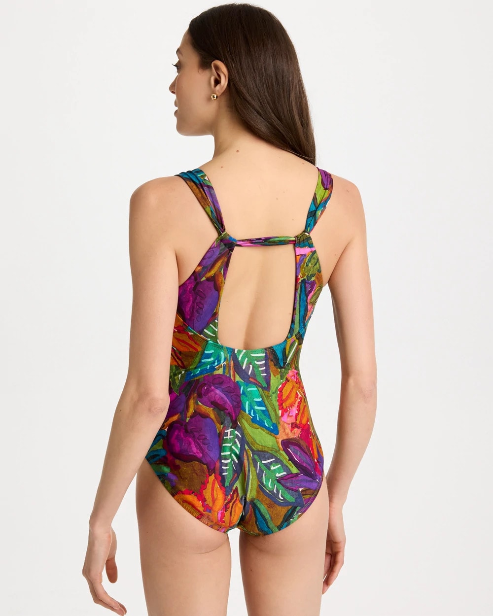 Multi Print Magicsuit® Cactus Flower Dakota One-Piece Swimsuit