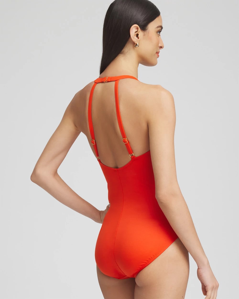 Orange Miraclesuit® Wrapsody One Piece Swimsuit