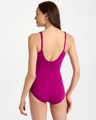 Fuschia Miraclesuit® Razzle Dazzle Siren One-Piece Swimsuit