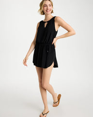 Black Magicsuit® Effie Solid Swim Dress