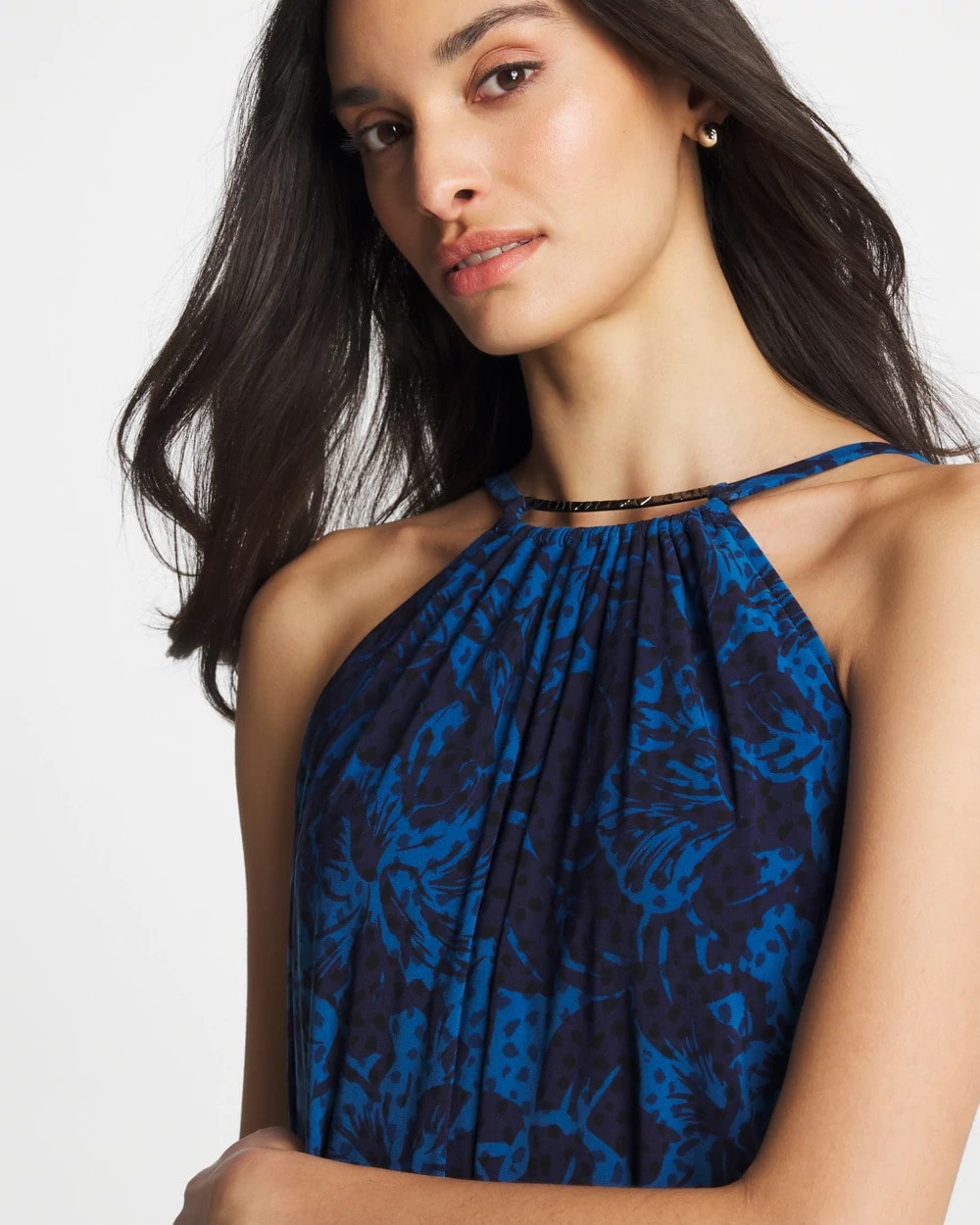 Navy Magicsuit® Swoon Parker Swim Dress