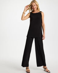 Black Travelers™ Knit Buckle Tunic