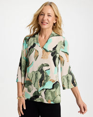 Kelp Forest Travelers™ Bloom V-Neck Kimono Top
