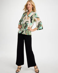 Kelp Forest Travelers™ Bloom V-Neck Kimono Top