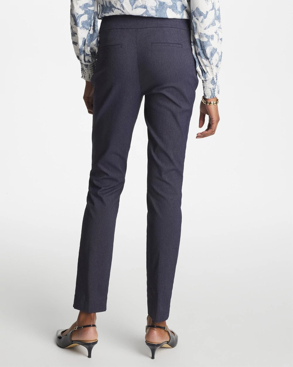 Indigo Indigo Brigitte™ Slim Pull-On Ankle Pants