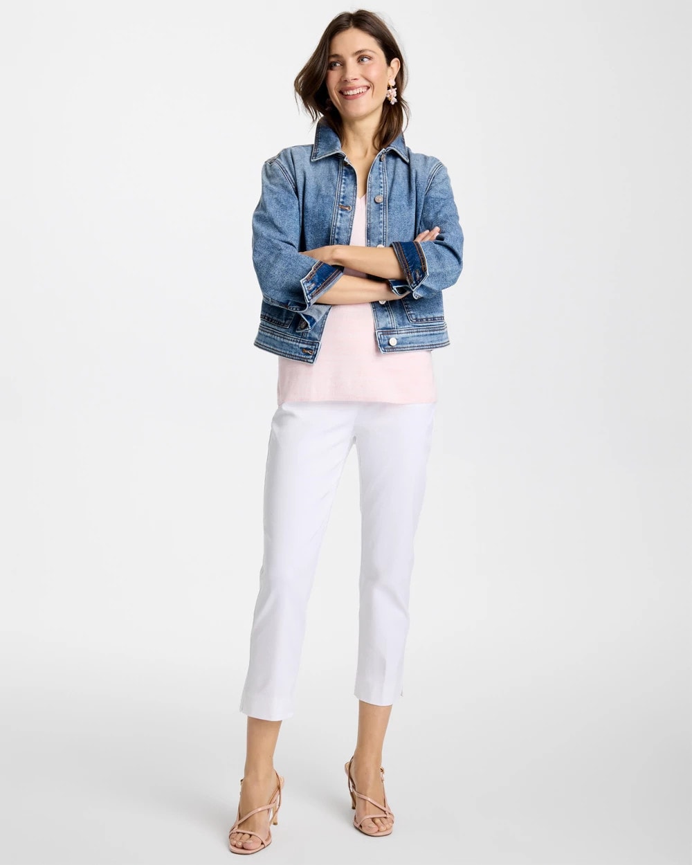 Alabaster Brigitte™ Pull-On Cropped Pants