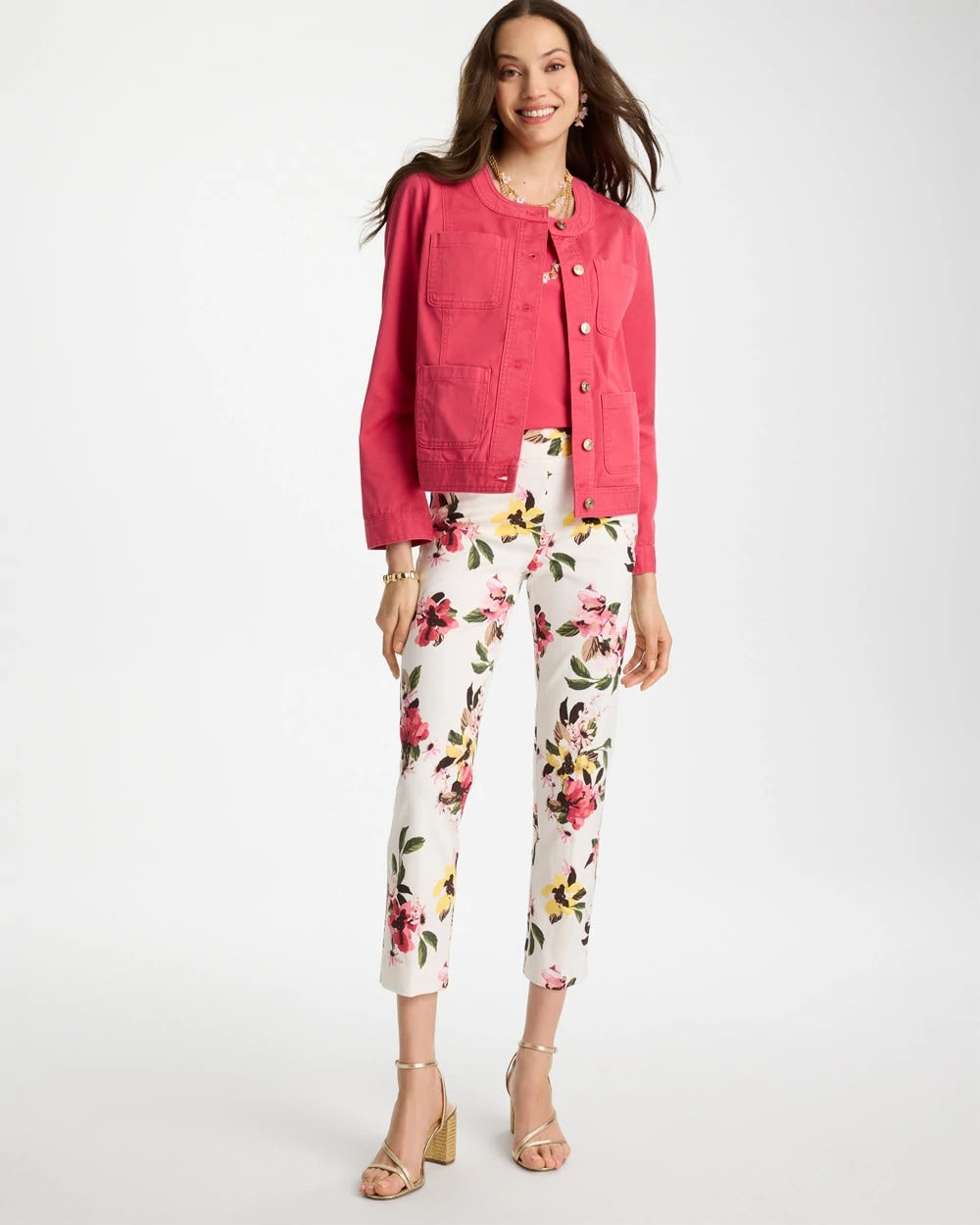 Hot Honeysuckle Brigitte™ Slim Mari Bloom Crop