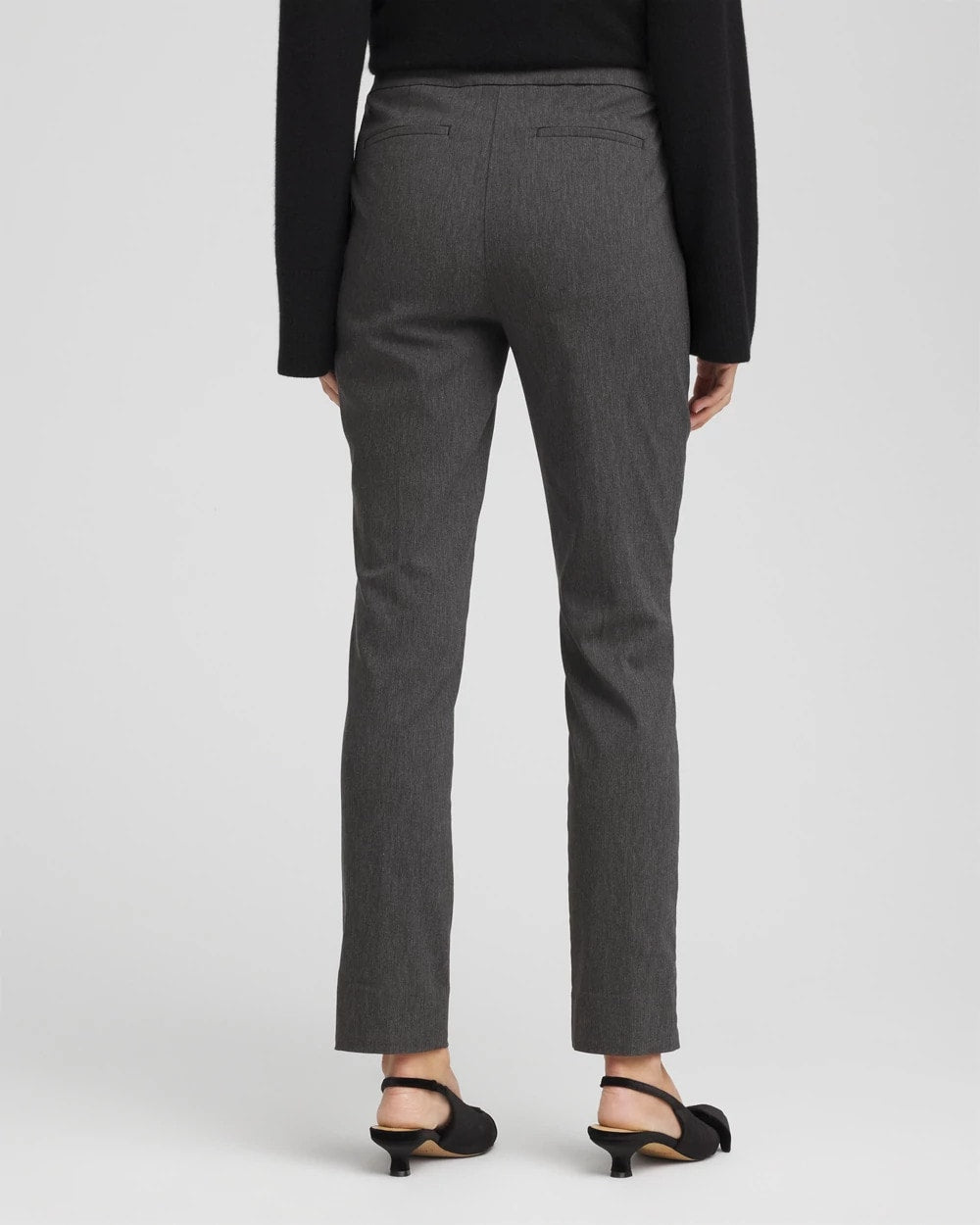 Graphite Heather Gray Brigitte™ Slim Ankle Pants