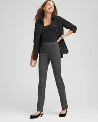 Graphite Heather Gray Brigitte™ Slim Full-Length Pants