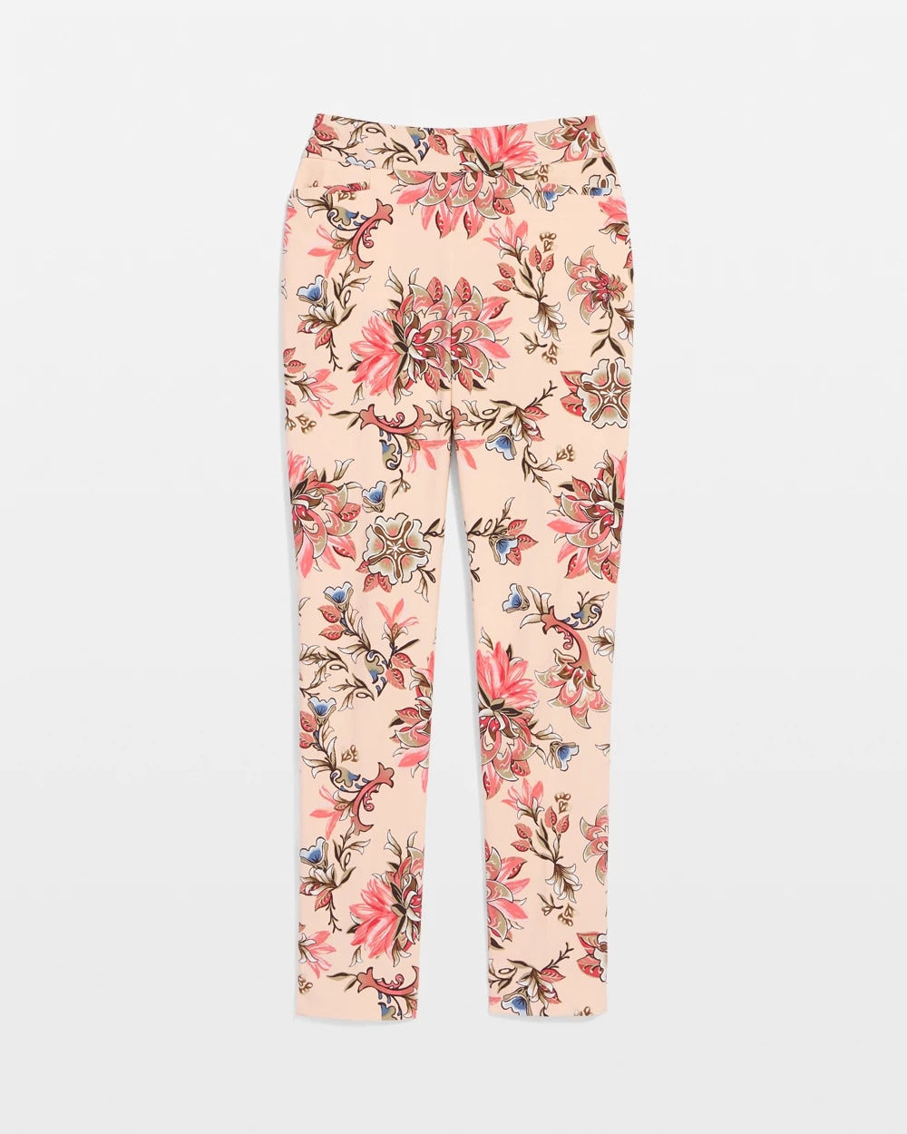Blushed Brigitte™ Pull-On Slim Ankle Pants