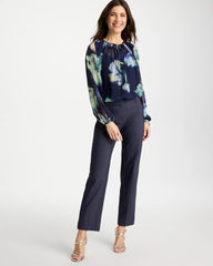 Indigo Emme Fly Front Straight Ankle Pants