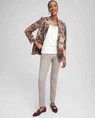 Rocky Mountain Juliet Slim Trim Detail Ankle Pants