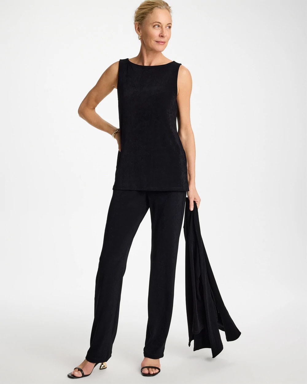 Travelers Black Travelers™ Classic Side-Slit Tank
