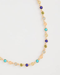 Multi Multi-Color Tennis Necklace