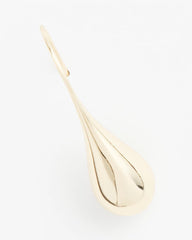 Gold No Droop™ Gold Tone Teardrop Threader Earrings