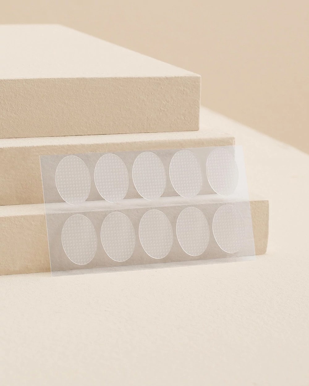 White Ear Lobe Support Stickers