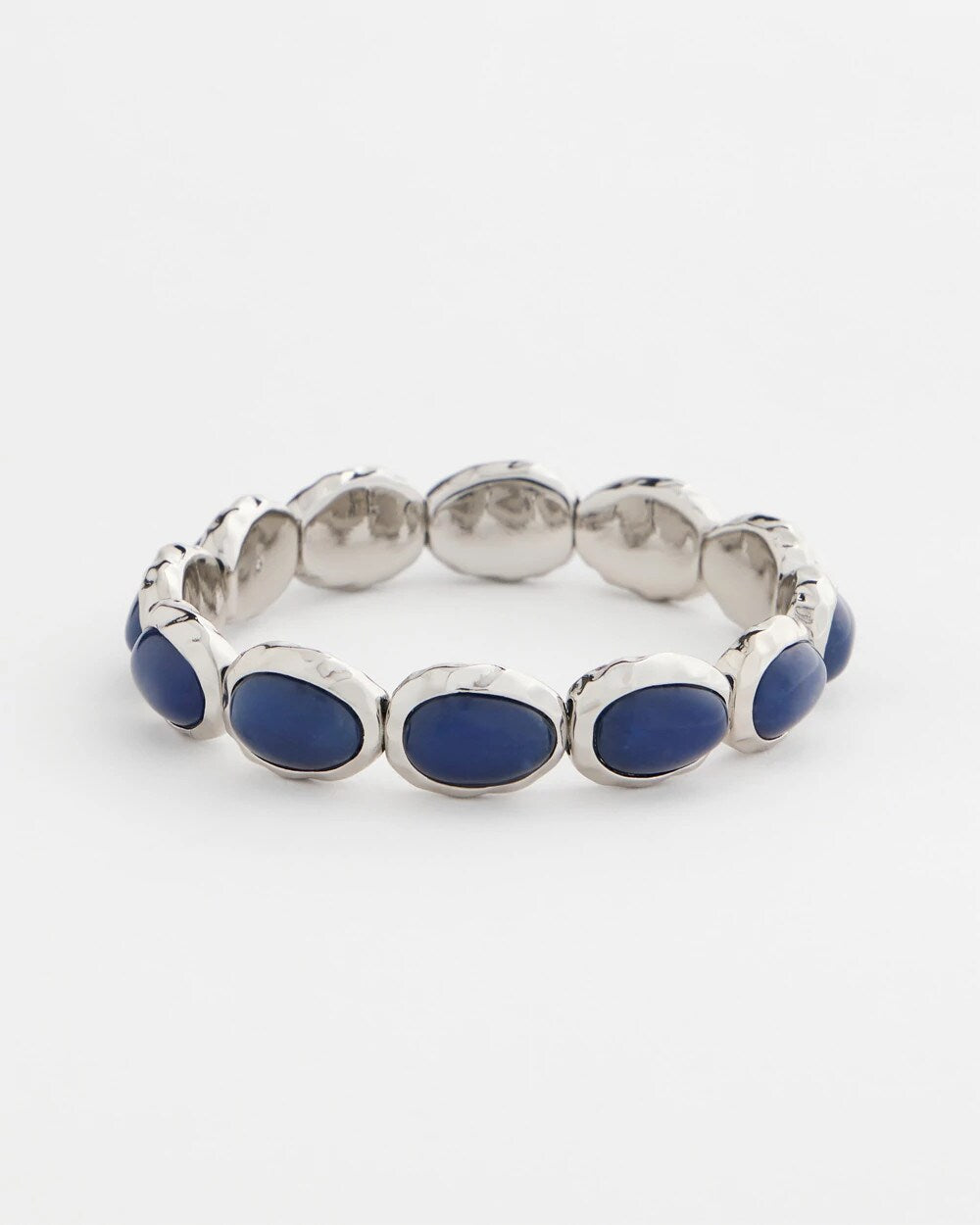 Blue Blue Large Stretch Bracelet