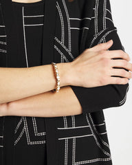 Pearl Pearl Mini Circle Stretch Bracelet