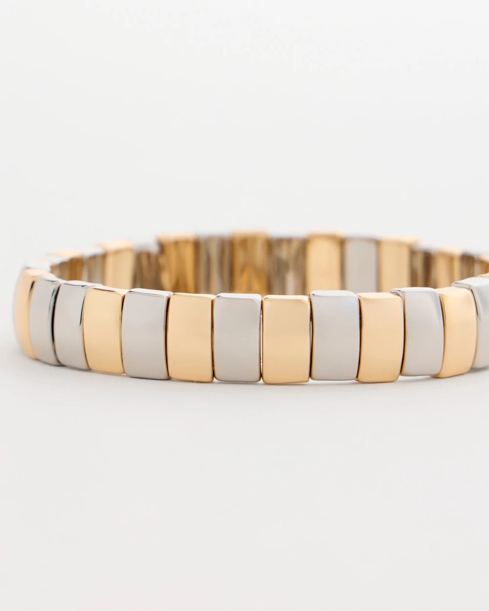 Mixed Metals Mixed Metal Watch Band