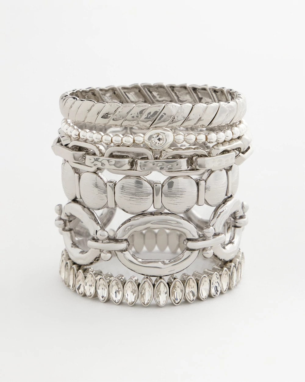 Silver Marquise Silver Stretch