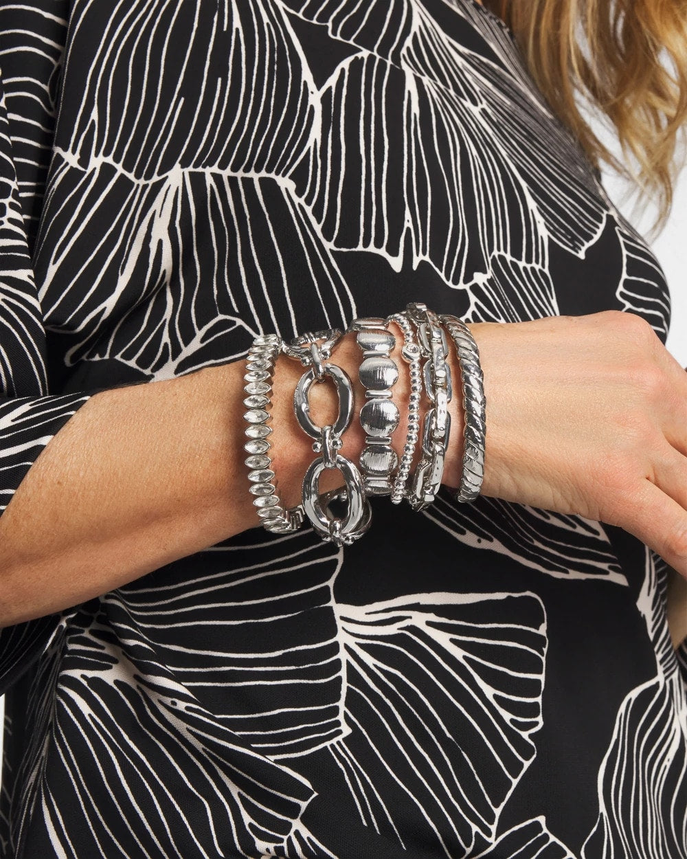 Silver Marquise Silver Stretch