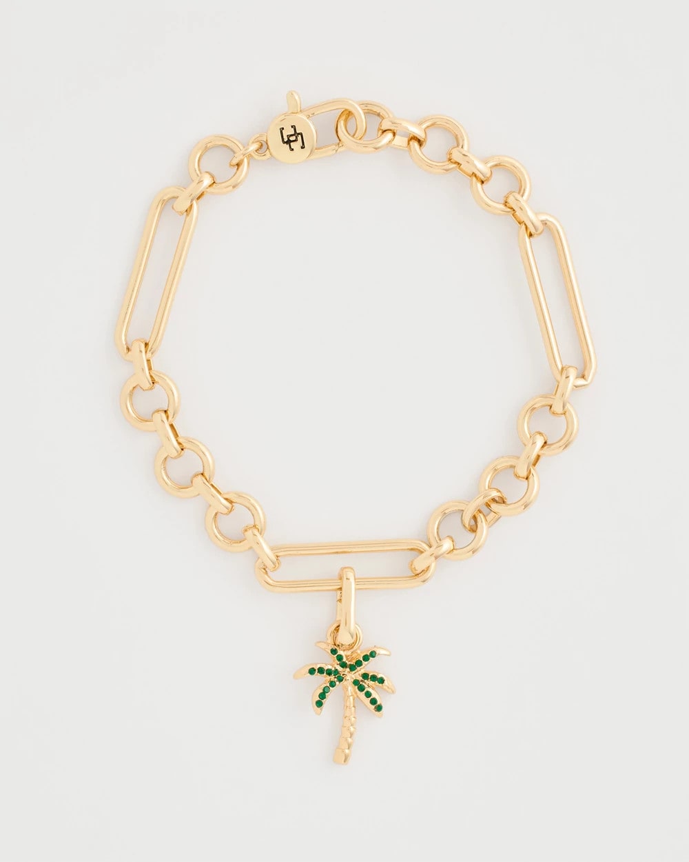 Gold Palm Tree Charm