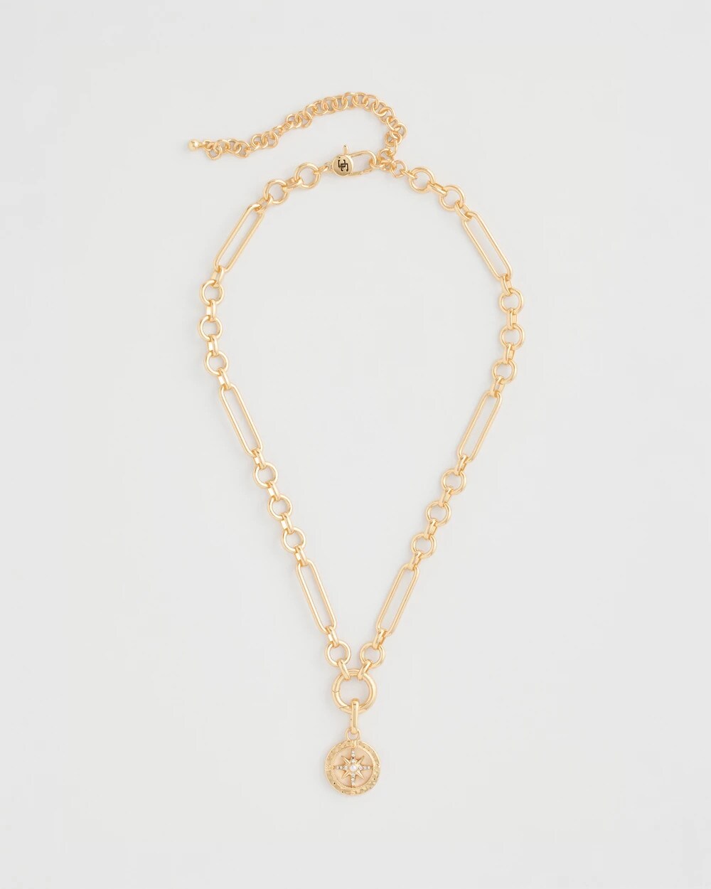 Gold Compass Charm