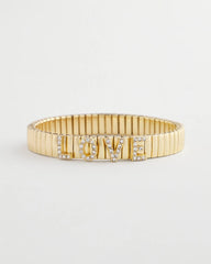 Gold Love Watch Band Bracelet