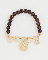 Neutral Neutral Link Charm Bracelet