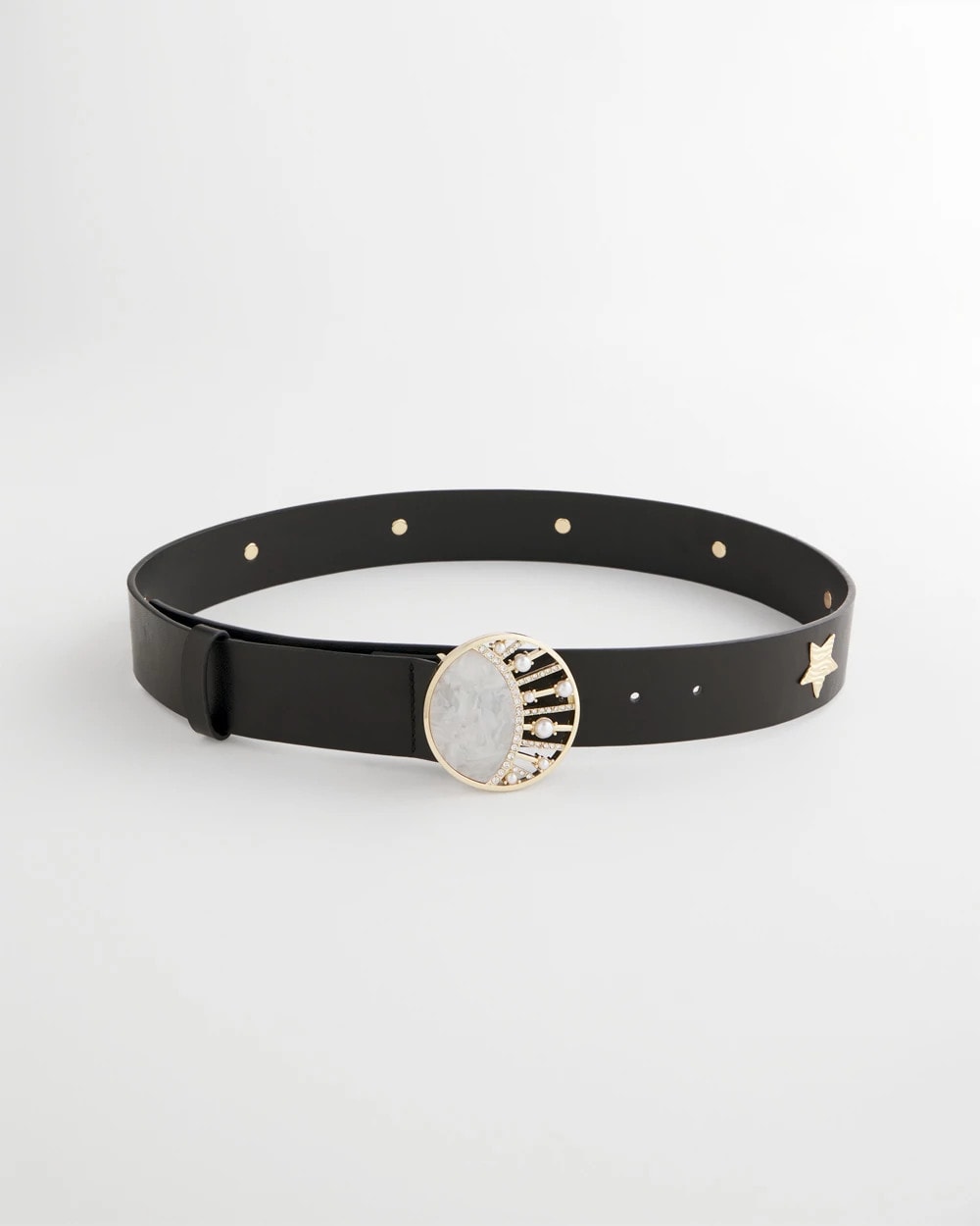 Black Moon & Stars Trouser Belt