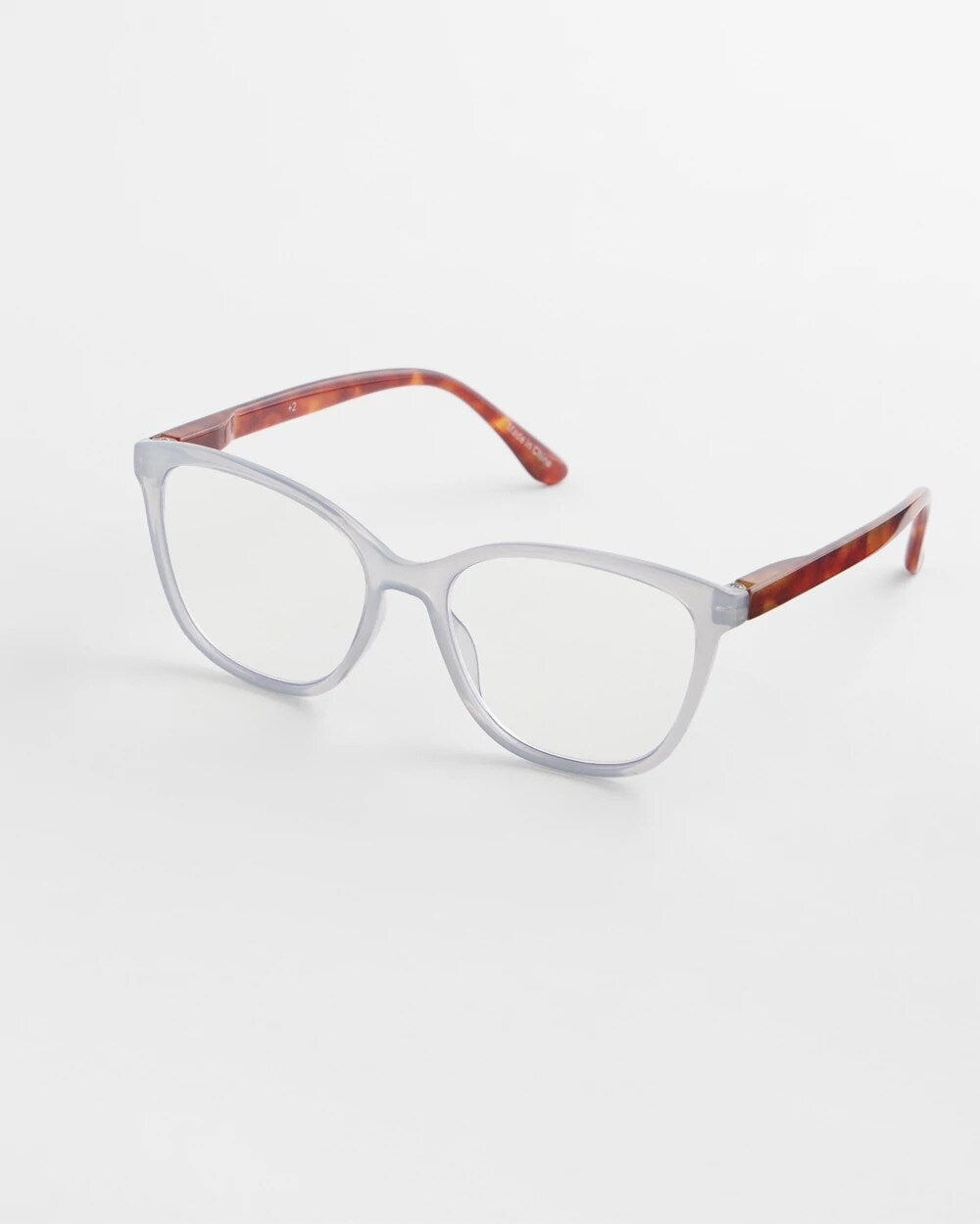 Light Blue Opaque Color Block Readers