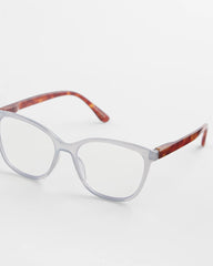 Light Blue Opaque Color Block Readers