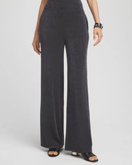 Lavastone Petite Travelers™ Wide-Leg Pocket Pants