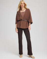 Cocoa Bean Pull-On Slim Bootcut Jeggings
