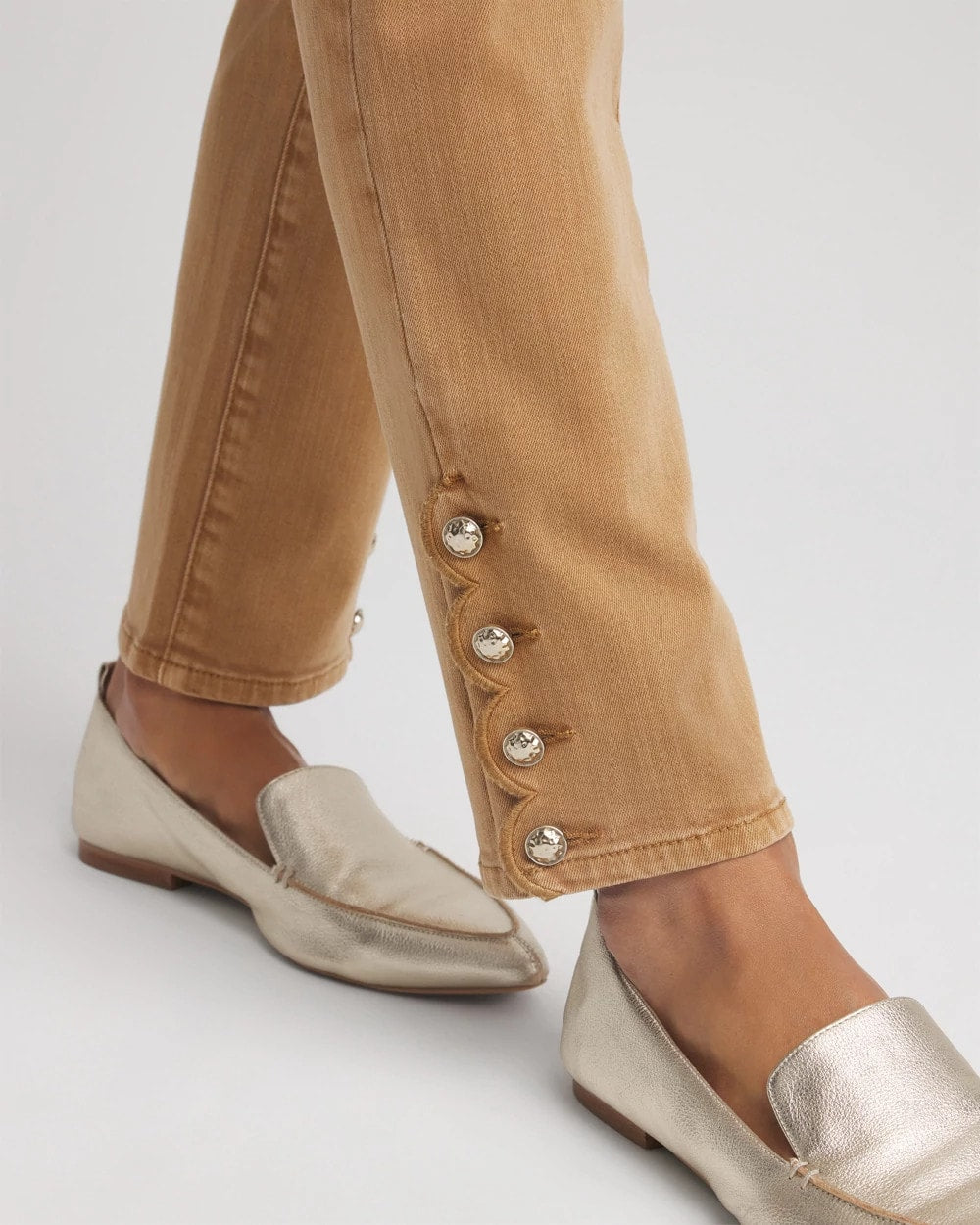 Caramel Apple Girlfriend Slim Ankle Jeans