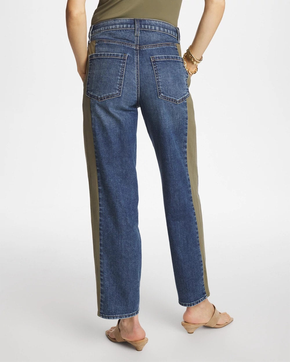 Mariana Indigo Utility Barrel Jeans