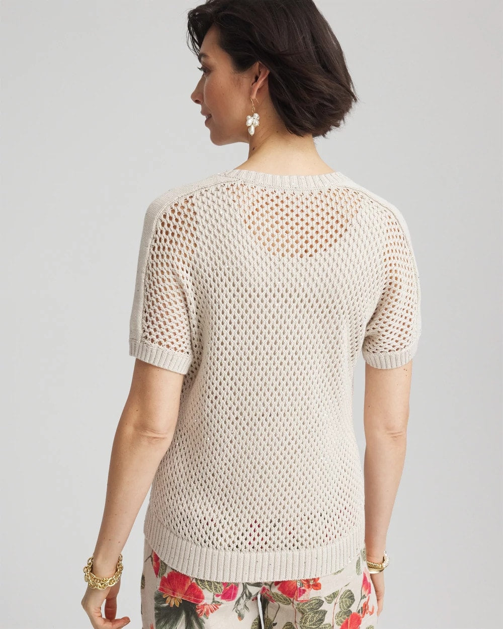River Rock Dolman Sleeved Sweater Tee